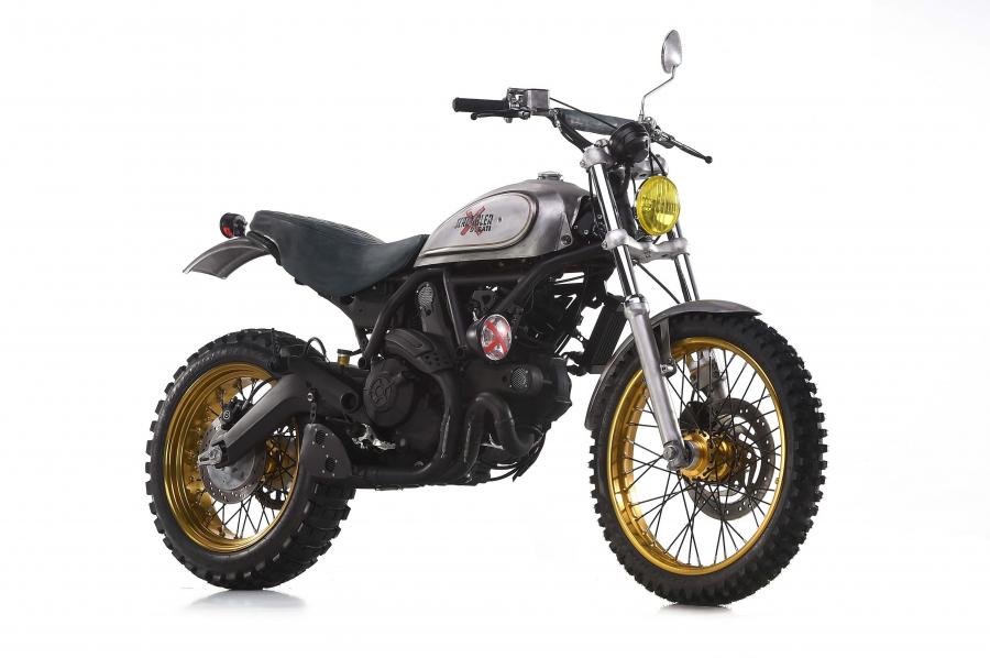 Ducati Scrambler Urban Enduro Scratch by Officine Mermaid Concept